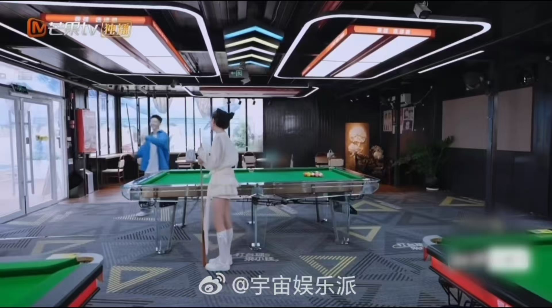 恋综女嘉宾当面吐槽男嘉宾好装心动双重奏真的很难不认同孟嘉烨！和徐斯铖约会打台球，