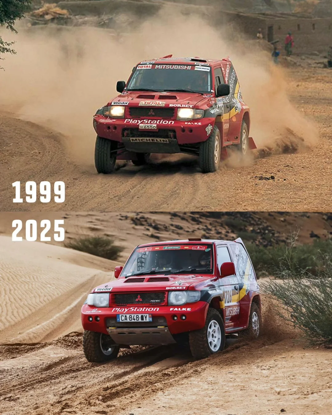 Dakar不老战神帕杰罗V55