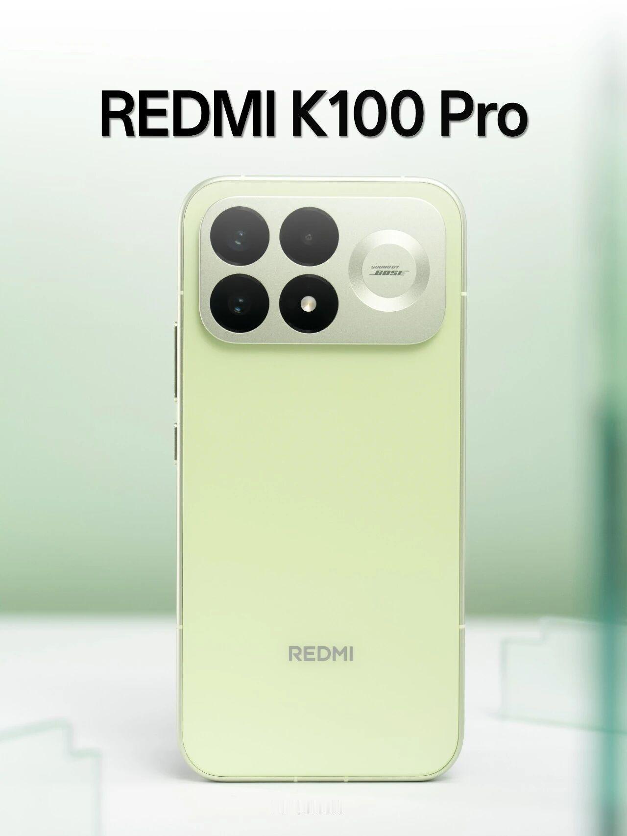 终于拿到REDMI K100 Pro的「流萤追光」配色了～

📱 机身设计很戳
