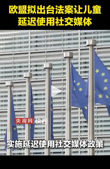 15 岁还是 16 岁？欧盟突然甩出王炸，所有孩子的社交媒体使用时间，可能要被强