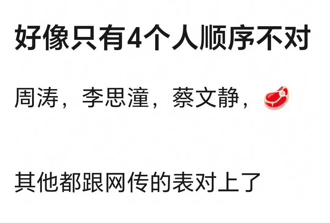 蔡文静 红毯顺序 这也不是蔡文静啊，张小斐救场时，蔡文静早就走完了蔡文静[超话]