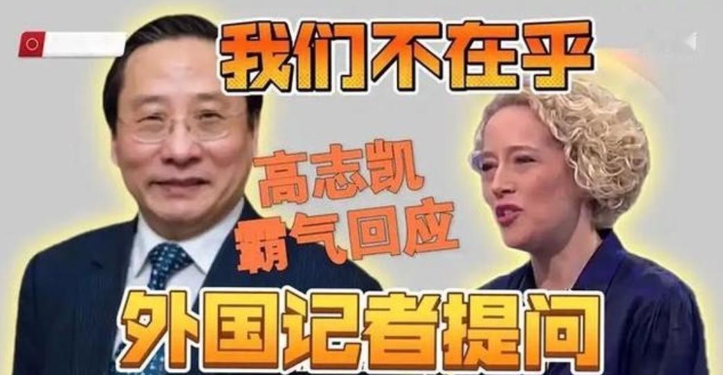 坚决力挺高志凯教授！当他说出“中国完全有能力摧毁美国”时，美媒记者脸色瞬间变了，