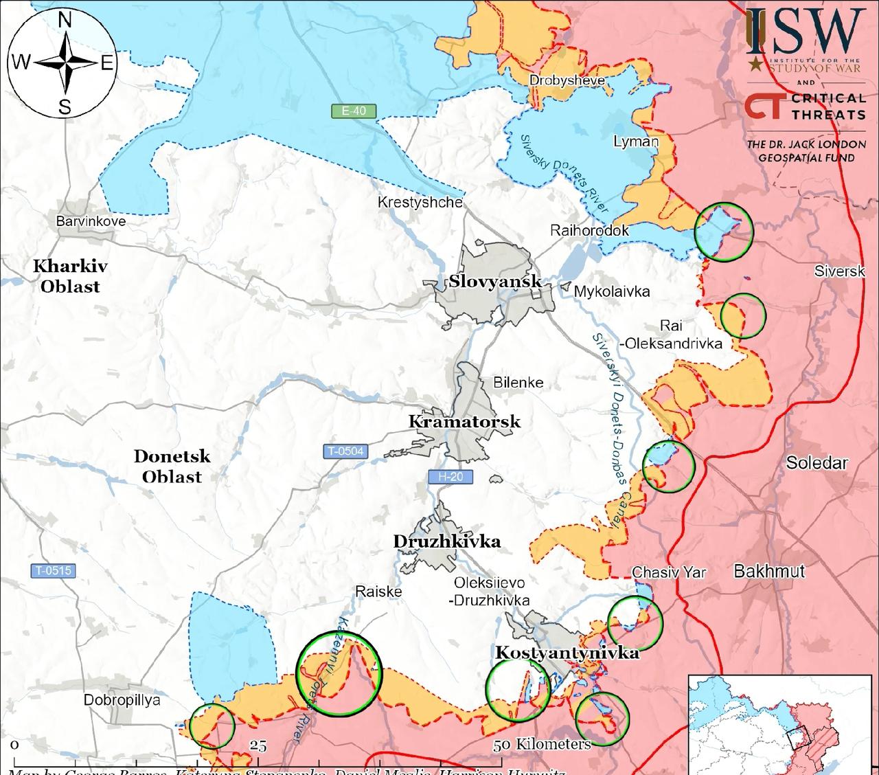 决战双子城之外围争夺：俄军加强对双子城的轰炸
 
4月5日，乌克兰第11军作战司