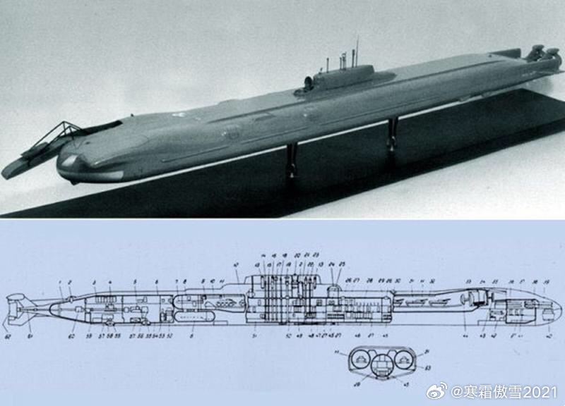 全球武器装备盘点烽火问鼎计划每天认识一件兵器 夭折的苏联717型核动力登陆潜艇 