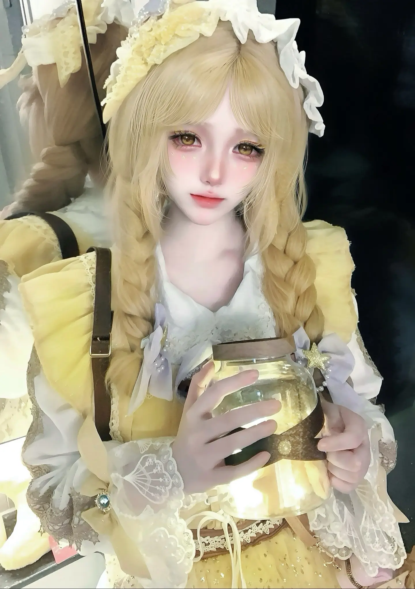 咫尺微光。