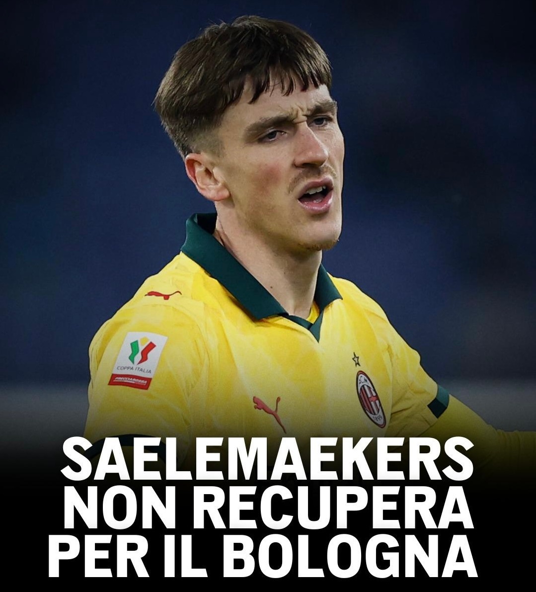 【Antonio Vitiello】 👉 萨勒马科尔斯🇧🇪因肌肉问题将无法