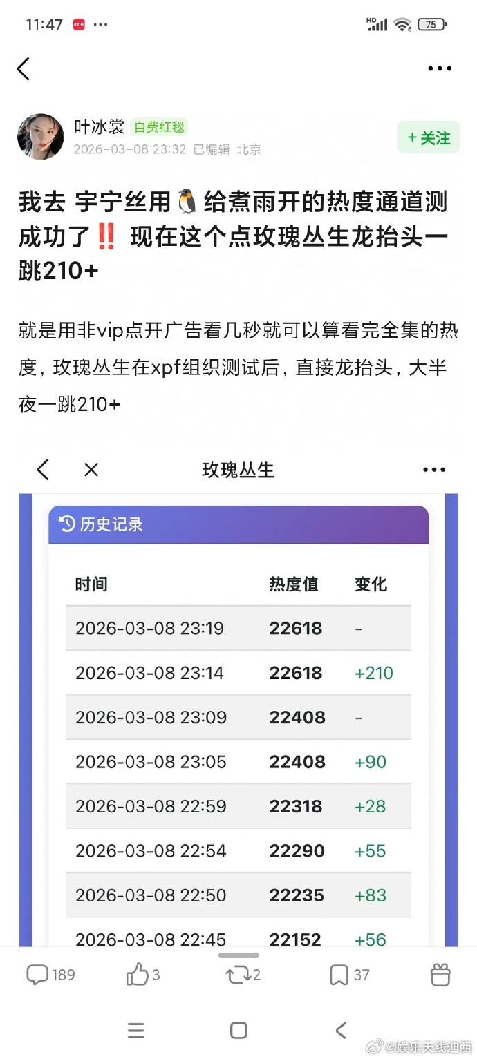 骗傻子呢，昨天大半夜团建的剧热度都是疯涨，又怎么说？以后各平台数据你们平台自己陪