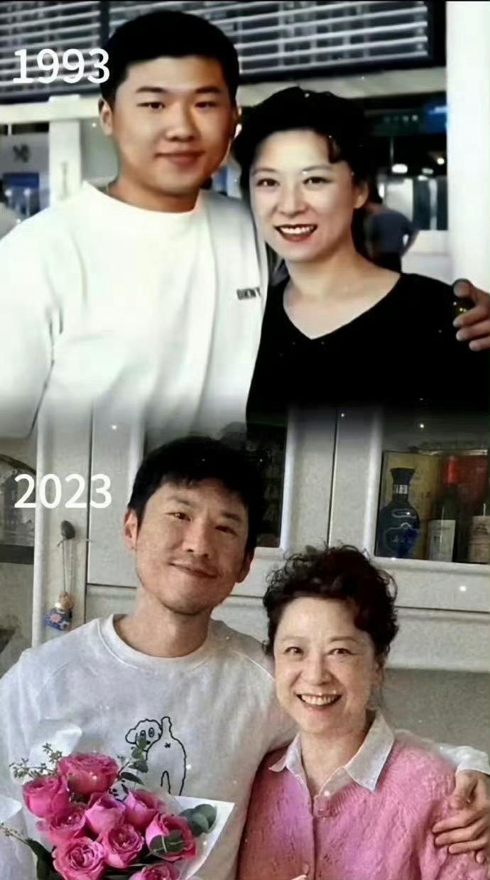网上看到这张图，30年前后容貌的变化。。。。 ​​​