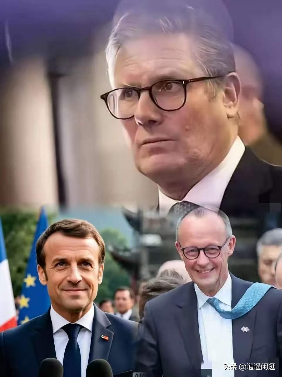 英、法、德三国联合发布声明：
3月2日，英国、法国、德国三国领导人突然发表联合声