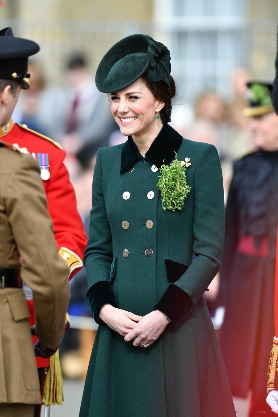 消息📄：3月17日（星期二），凯特将以爱尔兰卫队上校的身份出席于奥尔德肖特的蒙