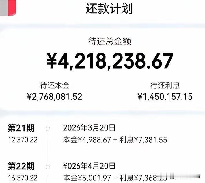 离谱事年年有，今年格外多。

一名女子背上420多万巨额债务，脑洞大开搞起举债征