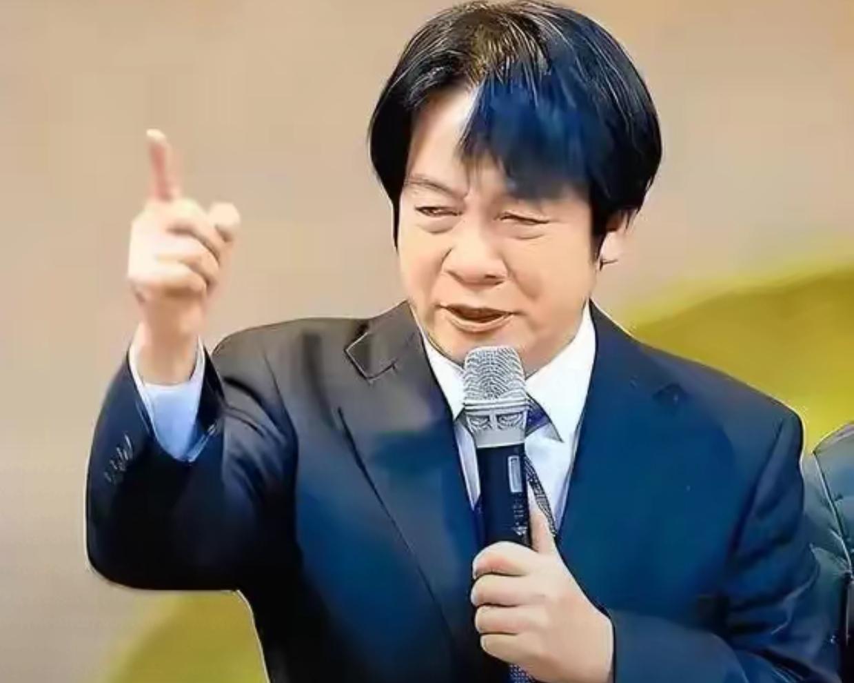 赖清德2月12日急眼了，因为自己推的1.25万亿新台币军购案在立法机构被卡了四次