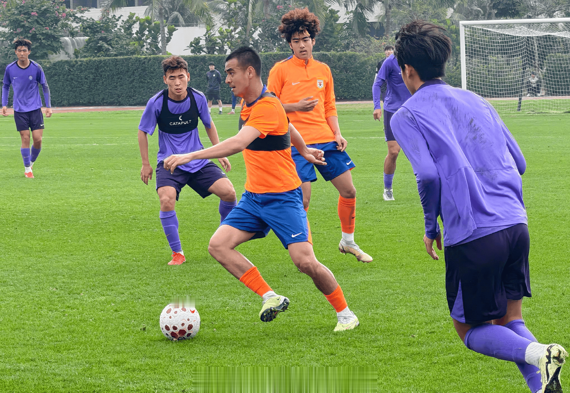 热身赛：山东泰山1-1天津津门虎，买乌郎、谢维军破门