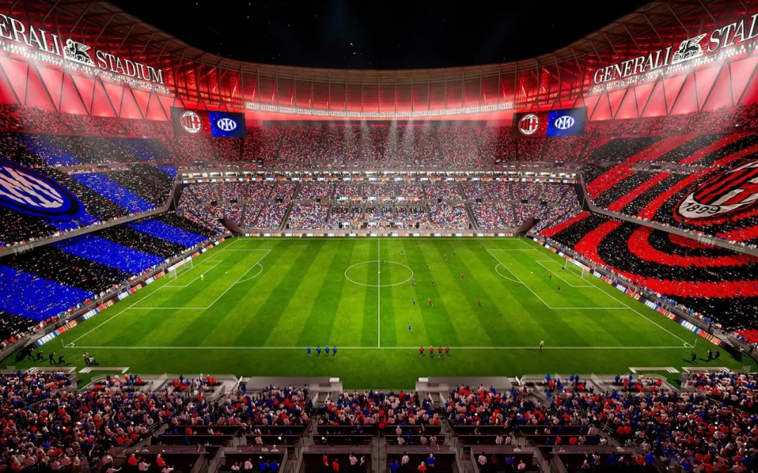 据意大利财经媒体Calcio e Finanza报道，米兰新球场“忠利球场”（G
