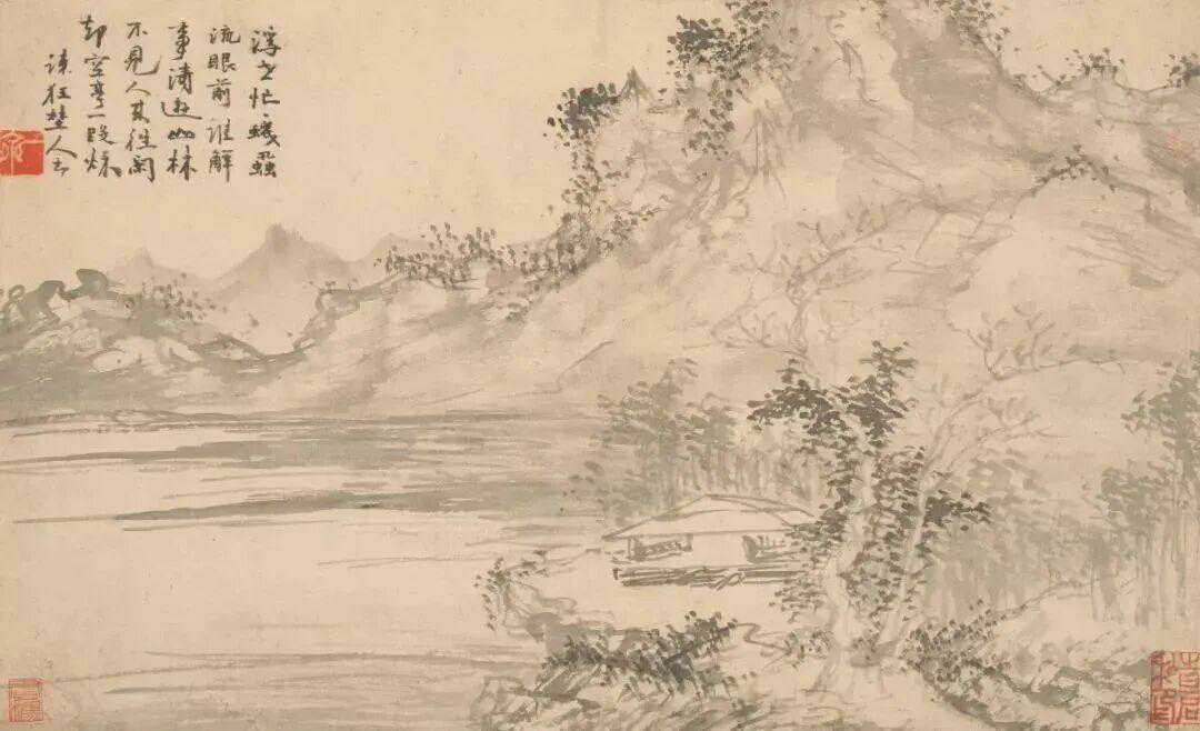 明 郭诩 杂画册。郭诩（1456-1532），字仁弘，号清狂道人，江西泰和人。工
