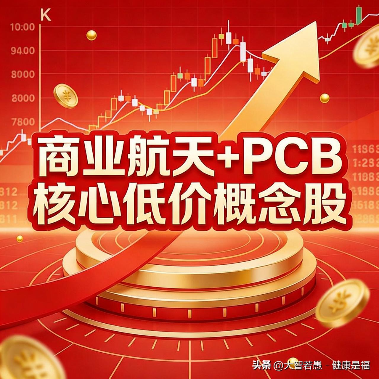 沪深商业航天+PCB核心低价概念股：
 
1. 中京电子(002579) 
股价