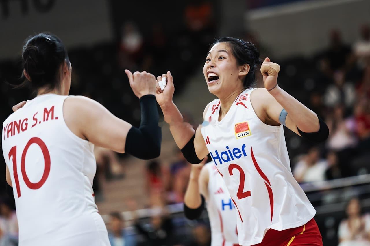 今天中国女排没有比赛，别再傻等了明天21:00  中国女排vs法国女排清松排球直