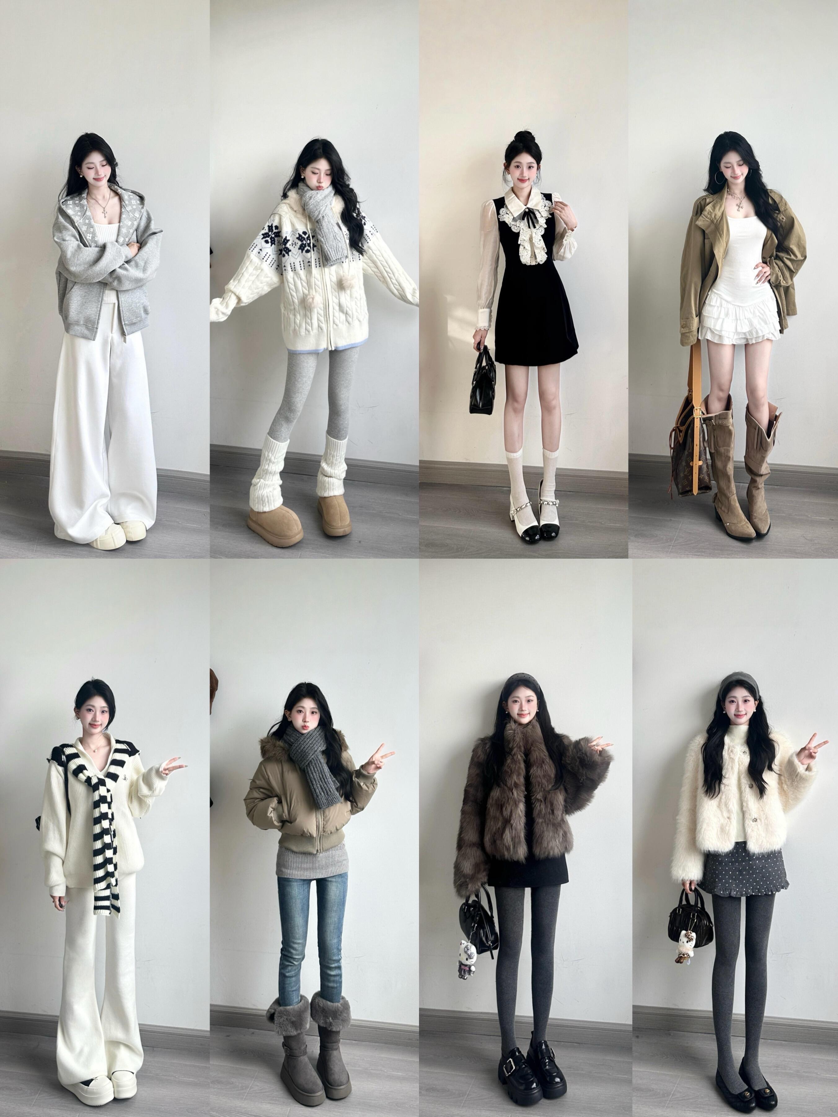秋冬一周穿搭合集分享！ 
