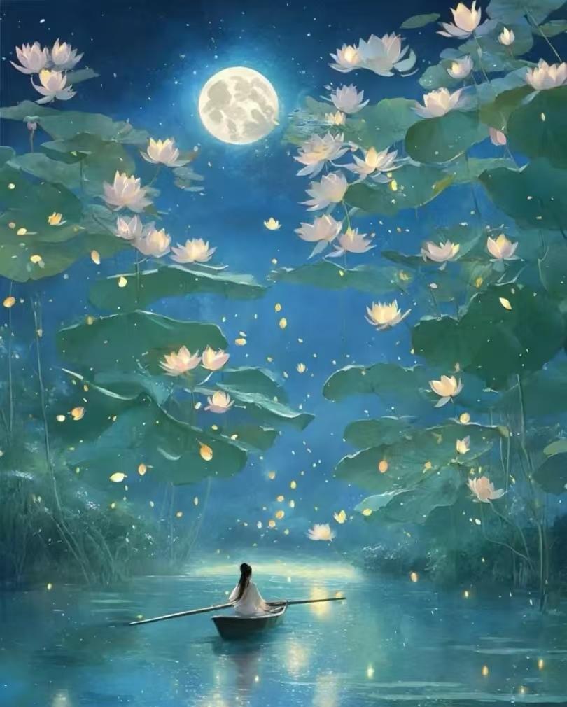 一场相逢，情系一生，牵挂没有褪色，相思与日俱增。

人生沉浮，皆是天意，山水相逢
