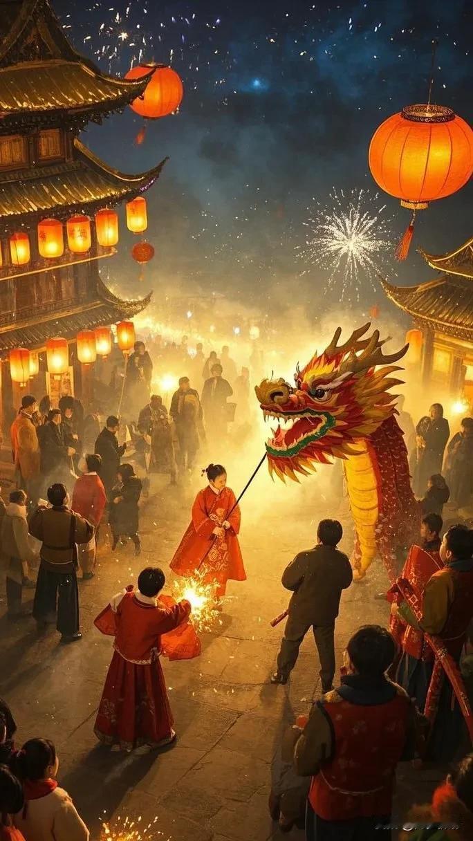 《闹元宵》
华灯鼓乐元宵灿，龙舞汤圆笑语漫。
烟火谜花欢意满，春风同醉万家暖。