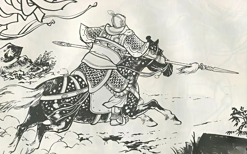 六合城下，南陈宁武大将军罗艺摆下一字长蛇阵迎战杨林。隋军新科正印先锋尚...