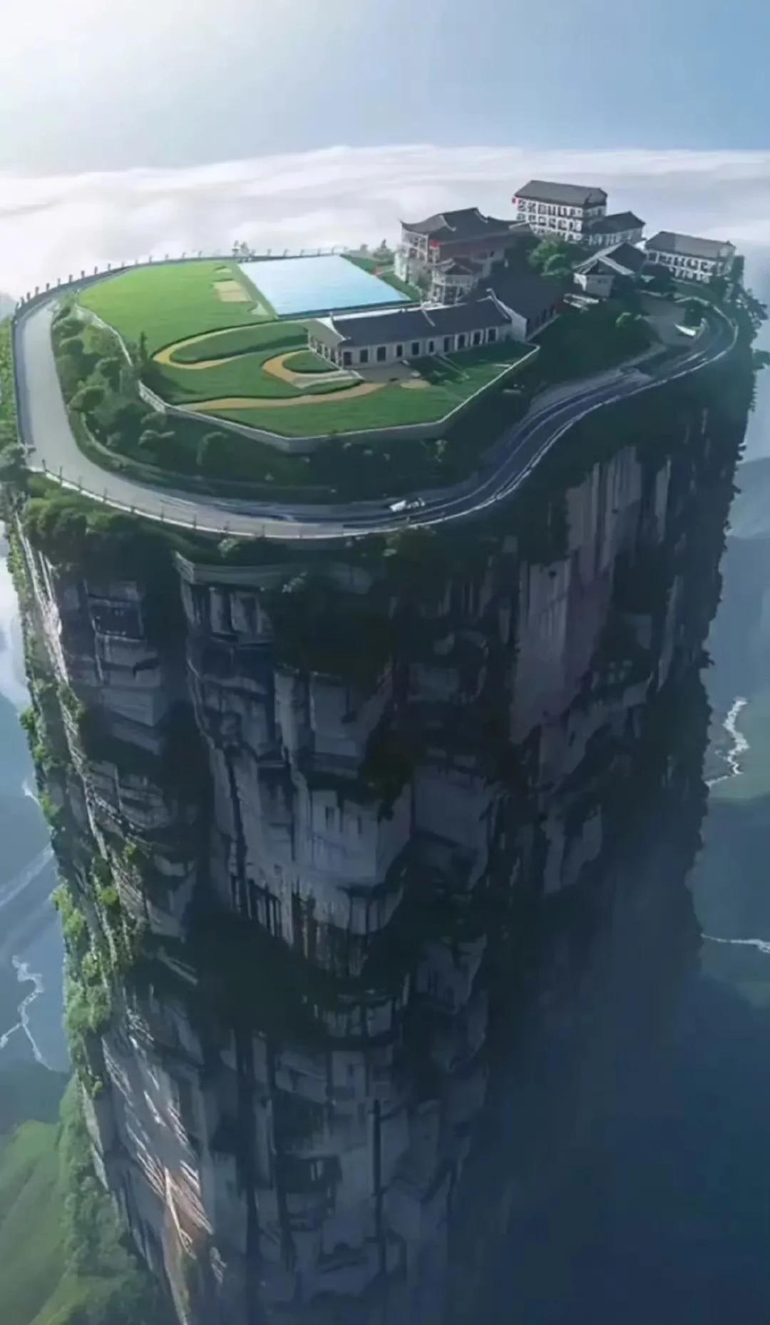 这放在古代应该是易守难攻之地 ​