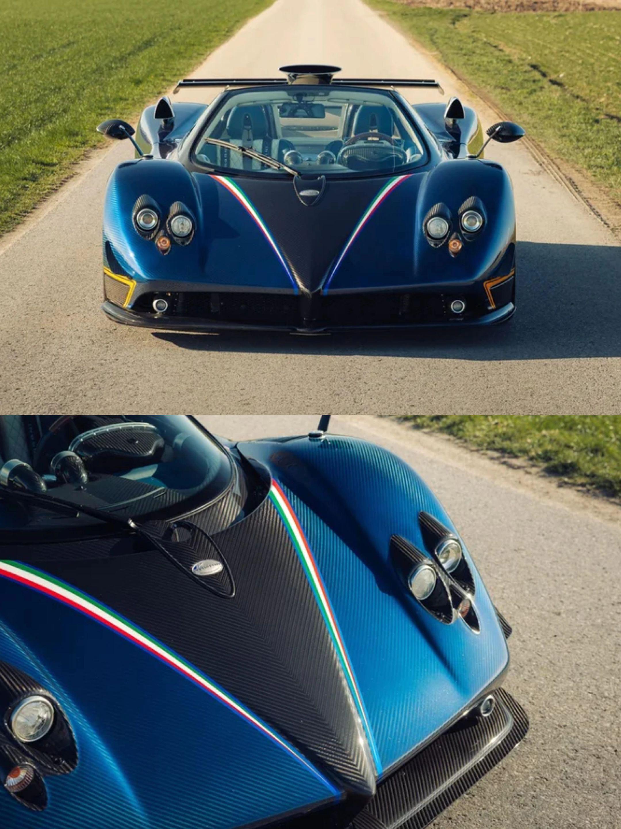 帕加尼第一VIP的唯一一台One off Zonda Unica🦈将...