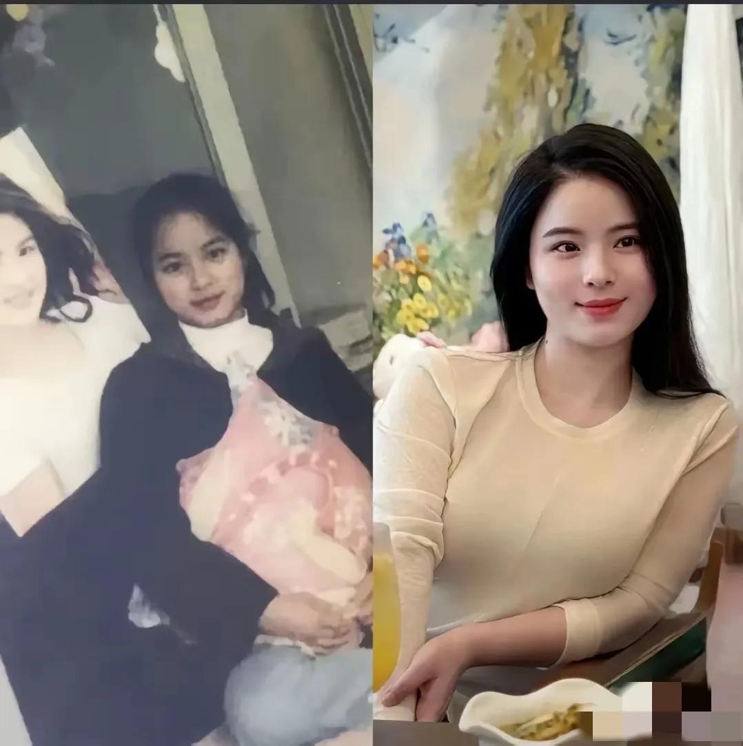 网友:
2005年18岁 vs 2025年38岁，时间飞逝！一转眼当年的小姑娘变