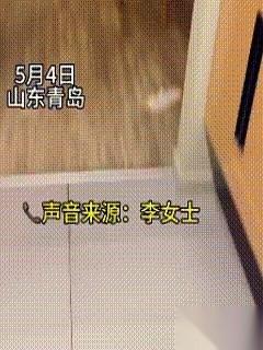 山东青岛，一家酒店房间里，一个女人刚办完入住，行李箱都没打开，就先撕开了一卷保鲜