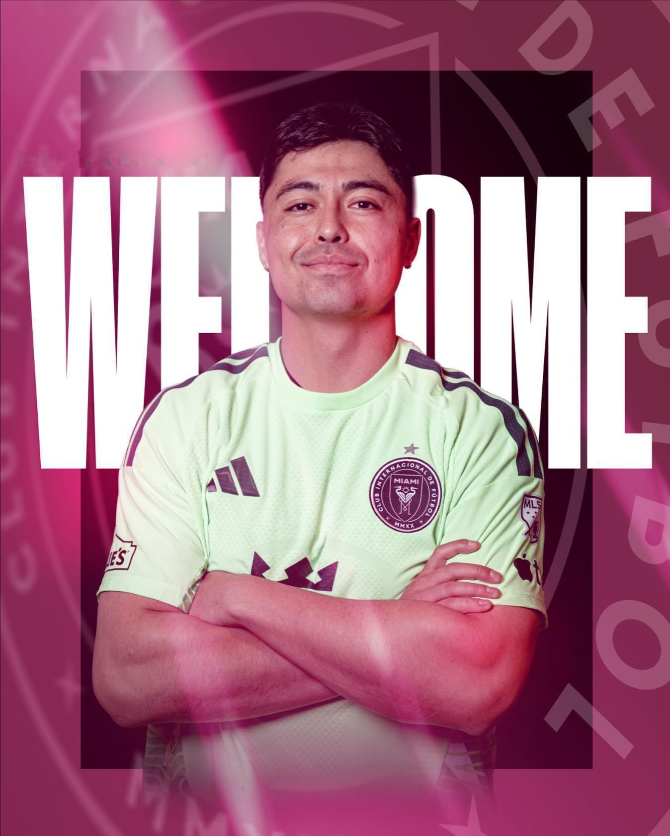 迈阿密国际官宣门将路易斯·巴拉扎￼加盟：欢迎来到迈阿密🌅 现自由球员、门将路易