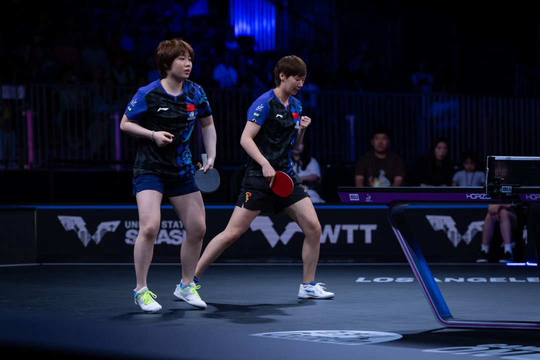 【WTT美国大满贯2026】｜20260704女双决赛·图片3©️中国体育王曼昱