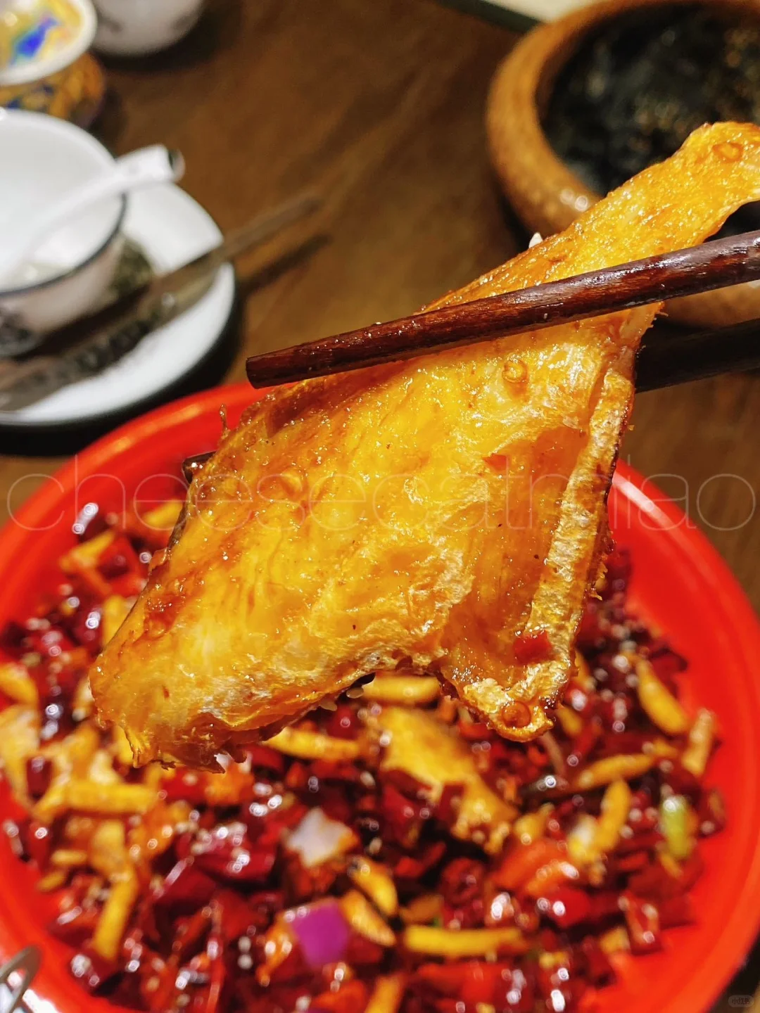 重庆江湖菜馆美食款款地道🌶️南山宝子冲