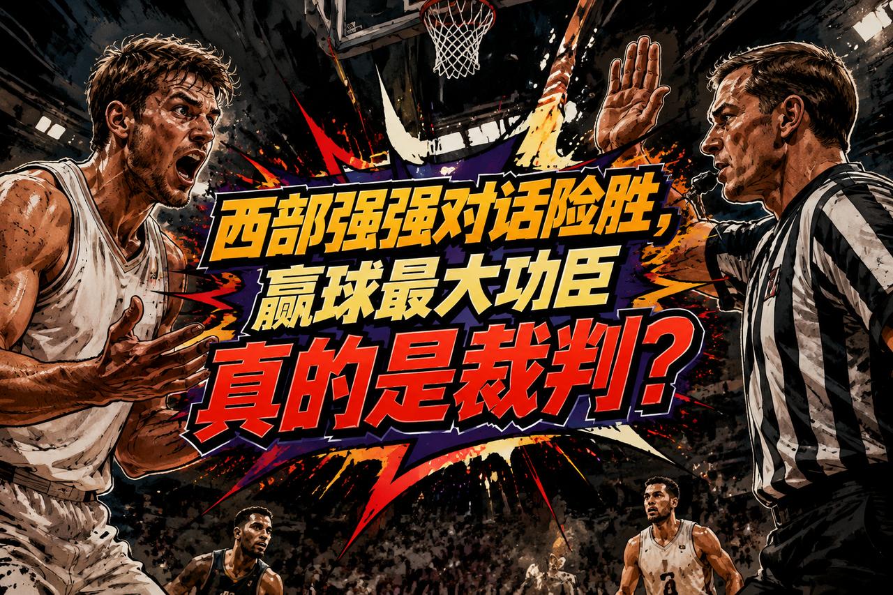 森林狼赢球的最大功臣真的是裁判？就在西部半决赛的G4，森林狼就以114:109的