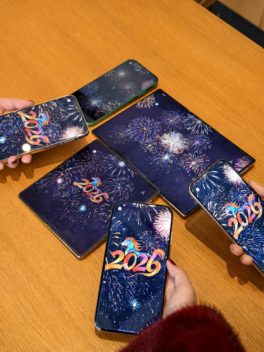 华为党的新年聚会，有点儿秀了😏