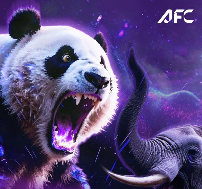 这只熊猫够威猛！今晚成都蓉城将迎来队史亚冠首战，对手是曼谷联。成都蓉城的海报颇具