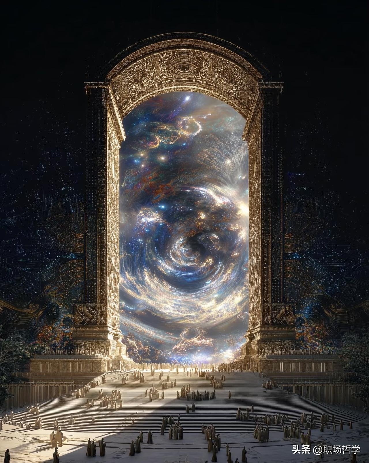 隐隐约约感到，宇宙之门已开启，大变将至，一切不以人的意志为转移，历史车轮滚滚向前