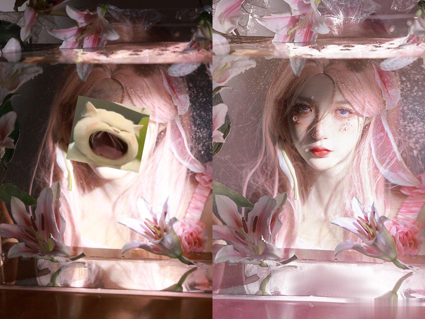 #摄影##修图对比##修图前后对比##摄影教程# 真的，就只修了一点点！！ ​​