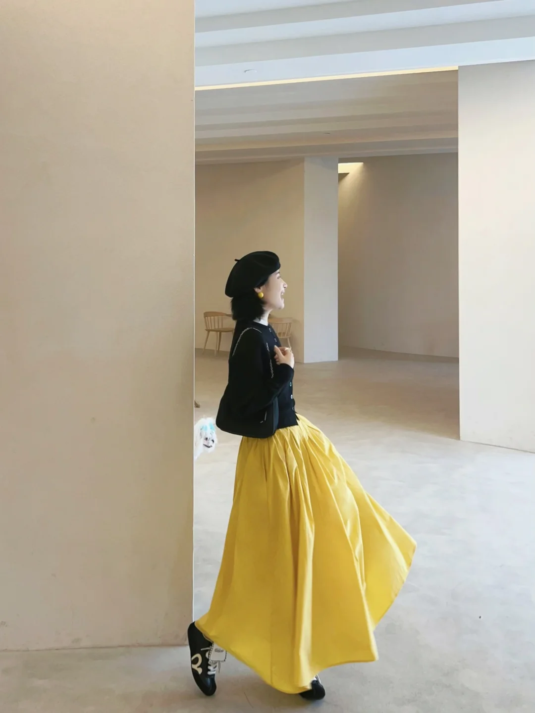 “给秋冬点颜色瞧瞧🌼👀…”