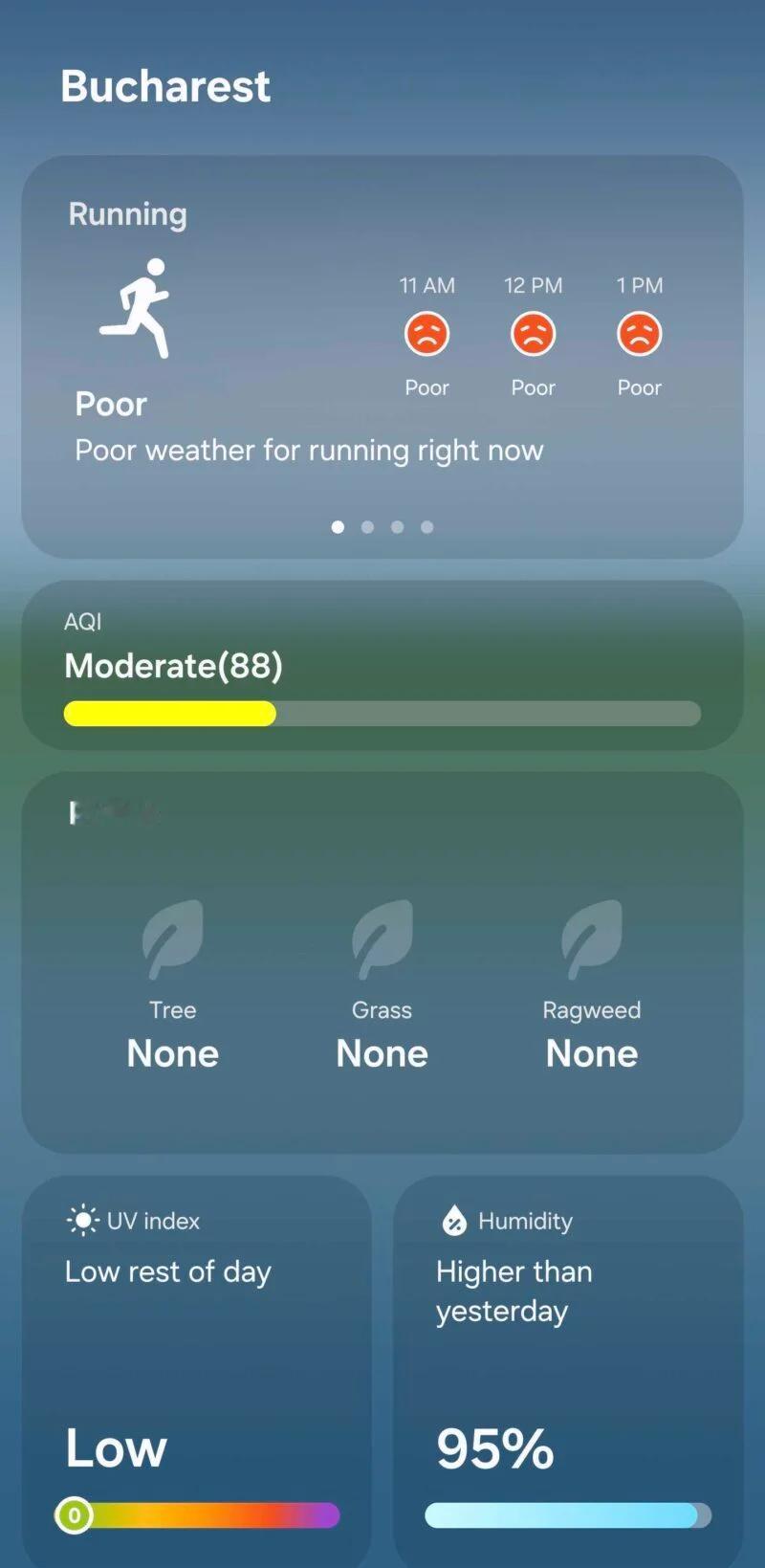 三星将在即将发布的 One UI8.5 更新中重新推出天气应用中的花粉指数功能。