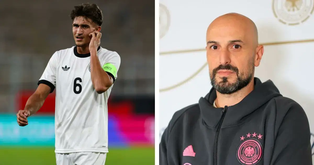 德国U21主教练Antonio Di Salvo谈到比朔夫：“他将担任我们的队长