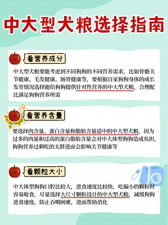 中大型犬狗粮喂挺多了~聊聊怎么选