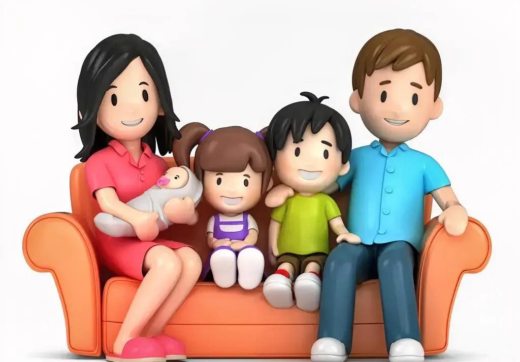 爸爸翻身全家翻身，妈妈翻身可能全家单身。爸爸有钱是全家的，妈妈有钱是自己的，所以