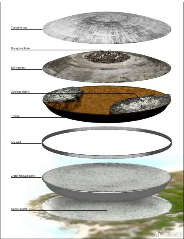 美军核坟墓辐射量已超切尔诺贝利 美国在马绍尔群岛留下的鲁尼特穹顶核废料坟场，如今
