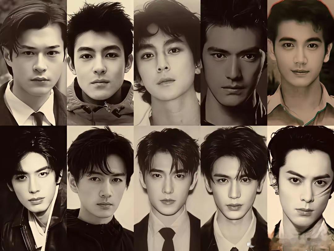 都好帅，第一眼看到的是谁？ 