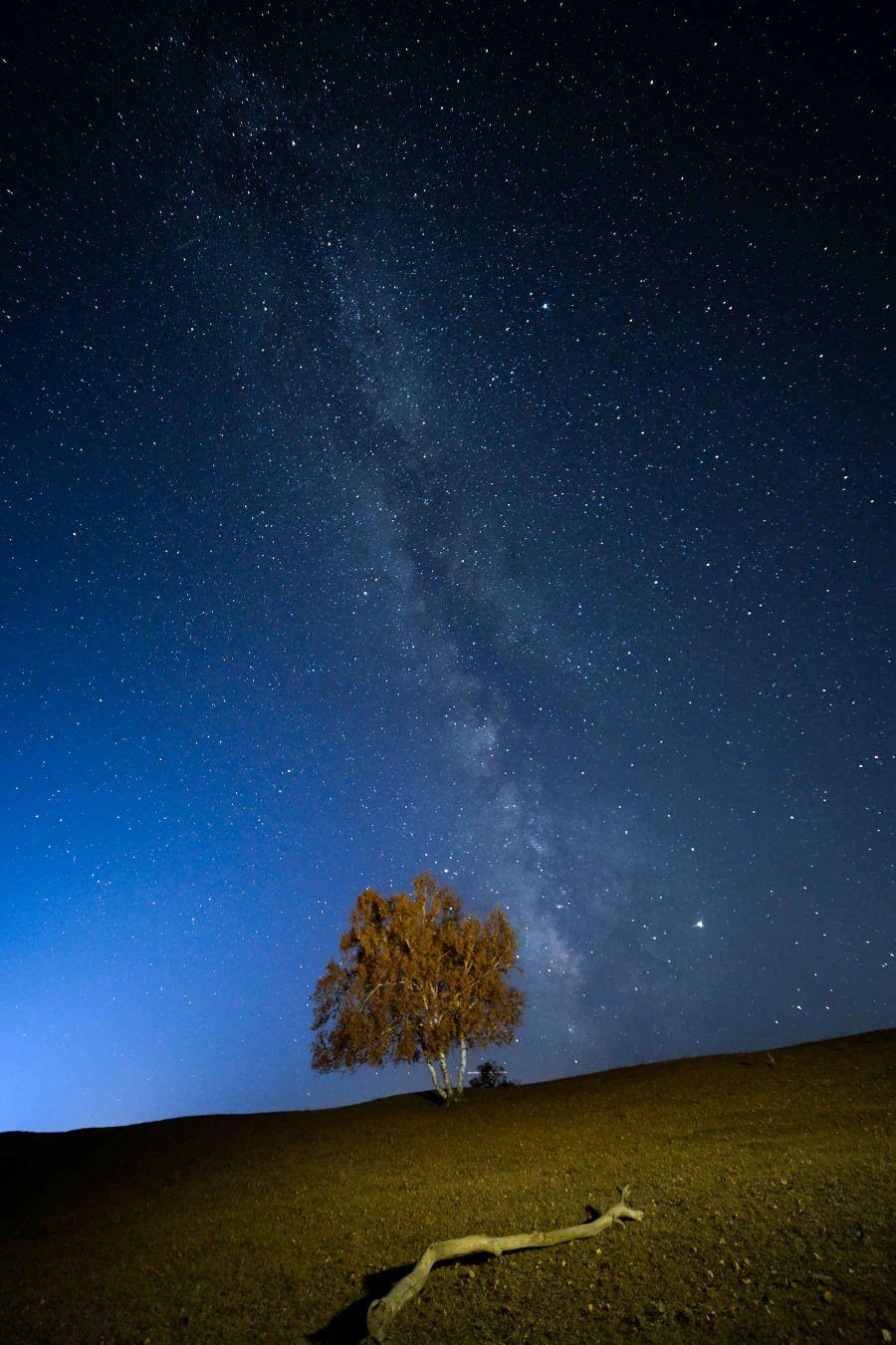 仰望星空我拍过的治愈风景色 取景器里的世界