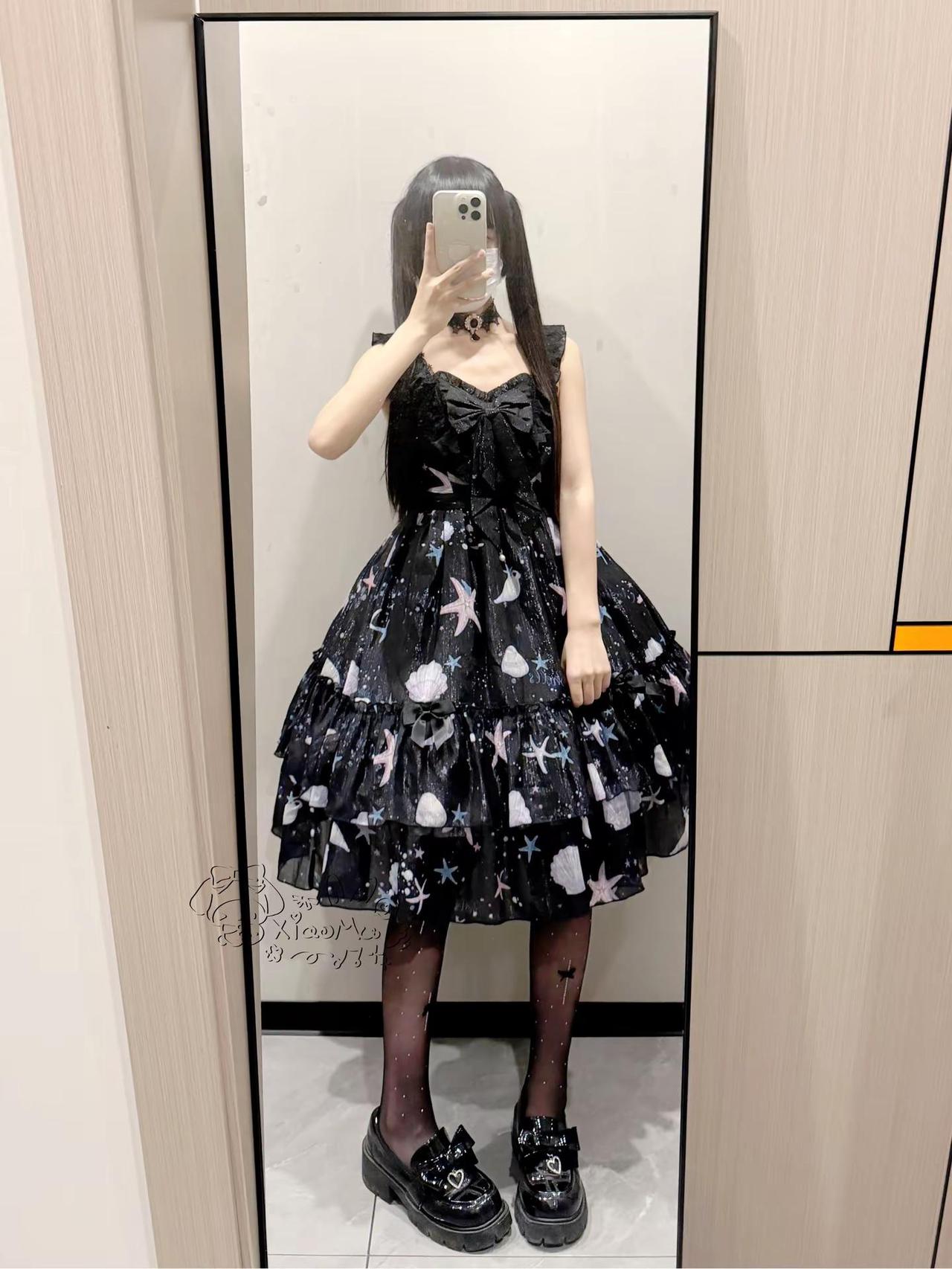 我們的世界不應該只剩彼此嗎Lolita 甜妹 穿搭 对镜拍