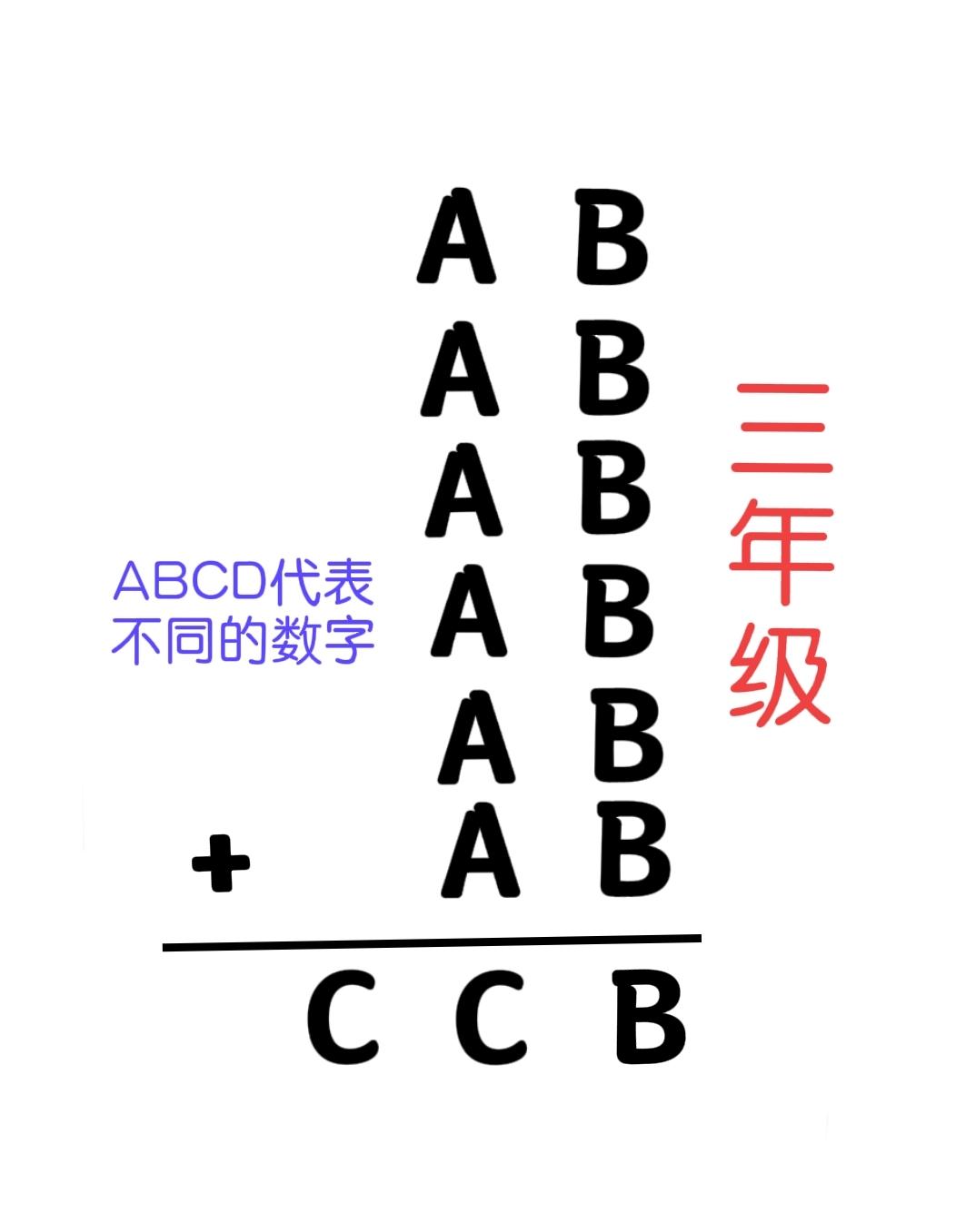 小学三年级加法竖式，难“倒”不少家长朋友：不是不会做，而是孩子听不懂！如图，A、