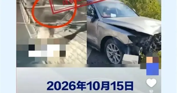 网传”重庆一车辆从60米高架桥坠落“是谣言！官方：视频为剪辑拼接