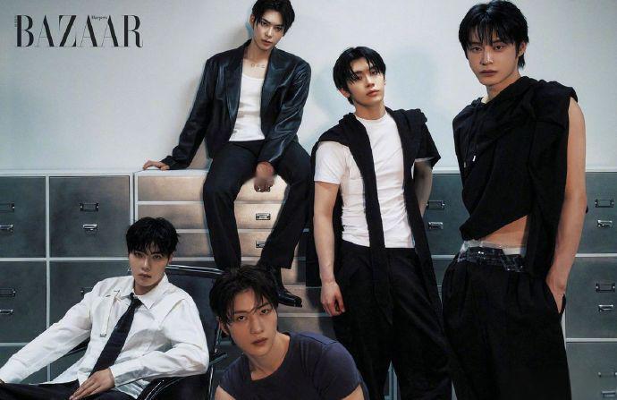 ZEROBASEONE《HARPERS BAZAAR》杂志6月号画报公开