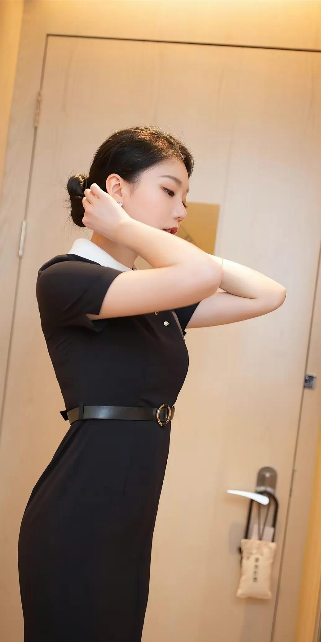 超级气质美女，安然